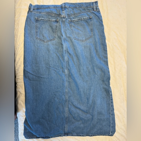 Jean Skirt. Worn once. - Picture 2 of 3